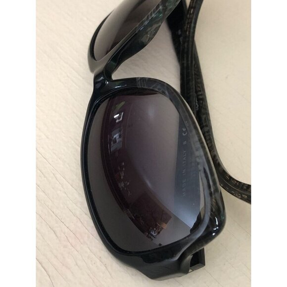 Authentic CHANEL Acetate Tweed Effect Sunglasses 5177 Black with Case - Picture 4 of 13